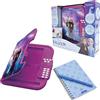Lexibook, Frozen: Diario elettronico con Penna e quaderno Inclusi, interattivo, protetto da Password, funzioni Divertenti, Effetti sonori, Viola/Blu, SD50FZ
