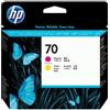 HP ORIGINAL HP Testina per stampa giallo / magenta C9406A 70