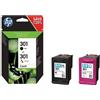 HP ORIGINAL HP Multipack nero / differenti colori N9J72AE 301 ~320 Seiten 2x inchiostro HP 301: 1x CH561EE + 1x CH562EE