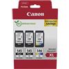 Canon ORIGINAL Canon Multipack nero / differenti colori PG-545XL+CL-546XL 8286B013 ~1100 Seiten