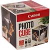 Canon ORIGINAL Canon Value Pack nero / differenti colori PG-560+CL-561 Photo Cube Creative Pack + 13x13 cm Fotopapier 40 Blatt ~360 Se