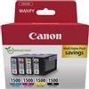 Canon ORIGINAL Canon Multipack nero / ciano / magenta / giallo PGI-1500 9218B006 ~1300 Seiten