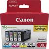 Canon ORIGINAL Canon Multipack nero / ciano / magenta / giallo PGI-1500 XL 9182B010 ~3935 Seiten