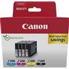 Canon ORIGINAL Canon Multipack nero / ciano / magenta / giallo PGI-2500 9290B006 ~3100 Seiten