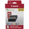 Canon ORIGINAL Canon Value Pack nero / ciano / magenta / giallo / Grigio PGI-530+CLI-531 + 10x15 cm Fotopapier 50 Blatt ~2705 Seiten