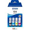 Epson ORIGINAL Epson Multipack nero / ciano / magenta / giallo C13T00P640 104 ~27000 Seiten