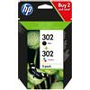 HP ORIGINAL HP Multipack nero / differenti colori X4D37AE 302 ~320 Seiten