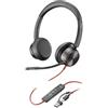 HP ORIGINAL HP Poly Accessori per computer nero 8X223AA Blackwire 8225 USB-C Cuffie stereo Poly Blackwire 8225 con connettore USB-C