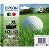 Epson ORIGINAL Epson Multipack nero / ciano / magenta / giallo C13T34764010 34XL ~3950 Seiten