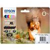 Epson ORIGINAL Epson Multipack nero / ciano / magenta / giallo / ciano (chiaro) / magenta (chiaro) C13T37984010 378XL ~4650 Seiten