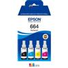 Epson ORIGINAL Epson Multipack nero / ciano / magenta / giallo C13T664640 664 ~27000 Seiten 70ml 664 EcoTank 4-colour Multipack