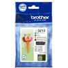 Brother ORIGINAL Brother Multipack nero / ciano / magenta / giallo LC-3213 LC3213VALDR ~1600 Seiten
