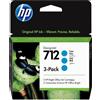 HP ORIGINAL HP Multipack ciano 3ED77A 712 ~1050 Seiten 87ml