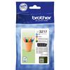 Brother ORIGINAL Brother Value Pack nero / ciano / magenta / giallo LC-3217 LC3217VALDR ~2200 Seiten