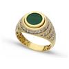 Gioielleria Lucchese Oro Anello Uomo Oro Bianco Giallo GL102294