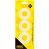 Idena 631053 - Pellicola adesiva 3 pezzi, 19 mm x 33 m, trasparente