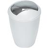 Spirella Pattumiera a Dondolo PP Atlanta 5L Bianco