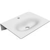 SCARABEO CERAMICHE SCARABEO - VEIL lavabo in ceramica sospeso 60,5x46cm [bianco lucido] - 6102