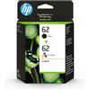 HP BIPACK CARTUCCIA ORIGINALE HP N9J71AE HP 62 NERO COLORE Envy 5640e