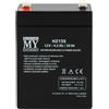 Matsuyama hz155 batteria piombo 12v 4.5ah per allarmi e luci d' emergenza