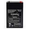 EXTRACELL Batteria piombo 4v 4.5ah sigillata agm ricaricabile compatta