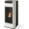 Edilkamin Stufa a pellet Edilkamin Tera H 30 Evo 30 kW Idro WiFi bianco panna 816400_1139210