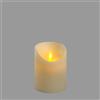 Luci da Esterno Candela alta 10 cm Rustic Avorio con fiamma LED bianco caldo
