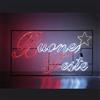 Luci da Esterno Buone Feste effetto tubo a Led Flexineon, Bianco Freddo, Caldo e Rosso, Luce fissa, L. 240 x H. 130 cm