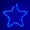 Luci da Esterno Stella Tubo a Led Flexineon, Blu, L. 33 x H. 33 cm