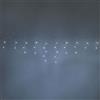 Luci da Esterno Stalattite di Luce 4 x 0,50 Mt(LxH) Ice Light, 60 LED Bianco Freddo