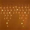 Luci da Esterno Stalattite di Luce 3 x 0,9 Mt.(LxH) Icicle Light, 120 MaxiLed, Bianco Caldo