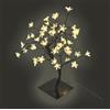Luci da Esterno Alberino ciliegio decorativo h. 42cm,con 48 LED Bianco Caldo, Alimentatore Incluso, Non Prolungabile, Uso Interno