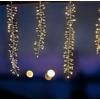 Luci da Esterno Catena luminosa Ice Cluster Light 750 MicroLED Bianco caldo, 8 giochi di luce, Timer On-Off 8-16h, IP44, Uso Interno ed Esterno