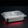 Gastronorm Europe GEL P909-3625 - Coperchio per vaschette gelato 36×25 cm piatto in policarbonato trasparente