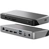 ALOGIC MX3 Cablato USB 3.2 Gen 1 [3.1 Gen 1] Type-C Nero, Grigio (USB-C Triple 4