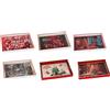 Ad Trend Vassoio Rettangolare Natale Plastica 40 x 30 Cm H 5 Cm Ass. Multicolor 1 Pz