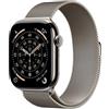 Apple Watch Series 11 GPS + Cellular 46mm Natural Titanium Case with Natural Milanese Loop - M/L