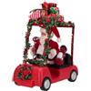 TIMSTOR Carillon Babbo Natale In Golf Car Colori Assortiti