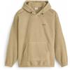 Levi's per uomo. A1034-0028 Felpa con cappuccio beige Cozy Up [3279037], Casual, Poliestere