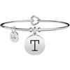 KIDULT - Bracciale Donna - Iniziale T | Emozioni - 231555T