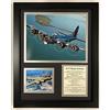 Legends Never Die B-17 Flying Fortress - Foto incorniciata, 30,5 x 38,1 cm