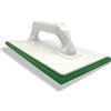 Haromac di plastica Frattazzo 280 x 140 x 10 mm, con rivestimento in caucciù verde, 02206210