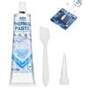AllisWay Pasta Termica, Pasta Termica CPU, Thermal Paste, Dissipazione del Calore Altamente Efficiente per Computer, Frigoriferi e Altri Componenti Elettronici 100 g, Bianco