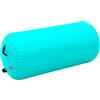 vidaXL Rullo da Ginnastica Gonfiabile con Pompa Rotolo Yoga Pilates Fitness Accessori Allenamento Palestra Antiscivolo Robusto 120x75 cm in PVC Rosa