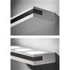 Tecnico by Sforzin VELIA applique a parete 3 luci attacco GX53 bronzo 35,2cm h.5cm in gesso e alluminio