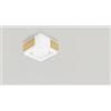 Tecnico by Sforzin VELIA lampada a soffitto 1 luce attacco GX53 ottone in alluminio e gesso