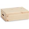 Zeller 13151 Scatola Multiuso, Legno, Beige, 40x30x14 cm