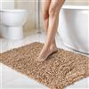 Emma Barclay 2 Pezzi. Set Bagno Cotone Loop Twist caffè, 100%, Caff, Mat 50x80cm / Pedestal 50x40cm