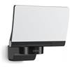 Steinel Faretto a LED XLED Home 2, Faretto Orientabile, Solare, LED 13,7 W, 1550 lm, per Ingresso, Giardino, Cortile, Nero