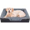 Oskuglin Grande Cuccia per Cani, Cuccia in Memory Foam con Fodera Lavabile e Rimovibile, Cuscino con Struttura a Nido, Cuscino Antiscivolo per Cani e Fodera Impermeabile (XL107*76cm)